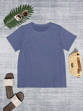 Round Neck Short Sleeve T-Shirt