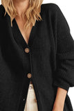 Button Up Long Sleeve Cardigan