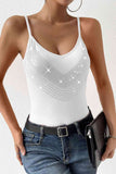 Scoop Neck Glitter Cami