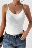 Scoop Neck Glitter Cami