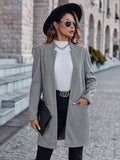 Open Front Long Sleeve Blazer