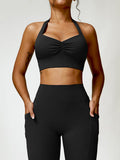 Halter Neck Active Bra