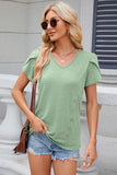 V-Neck Short Sleeve T-Shirt