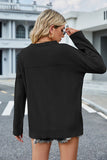 Round Neck Dropped Shoulder Sweater