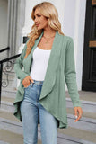 Open Front Long Sleeve Cardigan