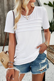 Round Neck Short Sleeve T-Shirt