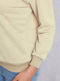 Round Neck Dropped Shoulder Sweatshirt