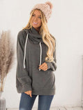 Drawstring Long Sleeve Hoodie