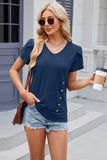 V-Neck Short Sleeve T-Shirt