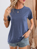 Round Neck Short Sleeve T-Shirt