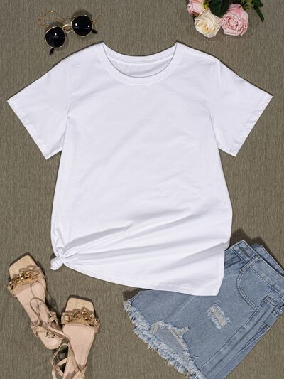 Round Neck Short Sleeve T-Shirt