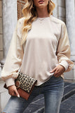 Round Neck Dropped Shoulder Sweatshirt