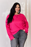 Celeste Full Size Oversized Long Sleeve Top