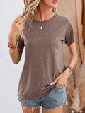 Round Neck Short Sleeve T-Shirt