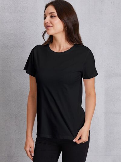 Round Neck Short Sleeve T-Shirt