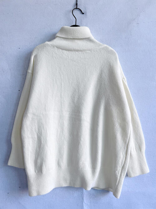 Turtleneck Long Sleeve Sweater