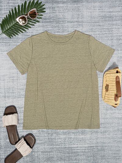 Round Neck Short Sleeve T-Shirt