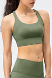 Crisscross Square Neck Active Tank