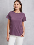 Round Neck Short Sleeve T-Shirt