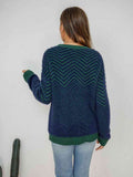 Round Neck Long Sleeve Sweater