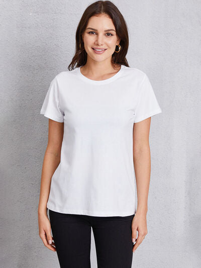 Round Neck Short Sleeve T-Shirt