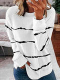 Striped Round Neck T-Shirt